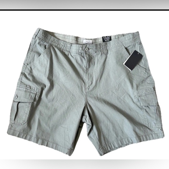 Ocean  + Coast men’s Olive Green Cargo Shorts Size 46 9in Inseam Brand New! - Picture 1 of 6